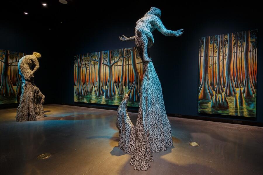 Didier William, 'Prospect.6: Gesture to Home', exhibition view. Courtesy: the artist and Prospect.6 New Orlenas; photograph: Amber Shlieds