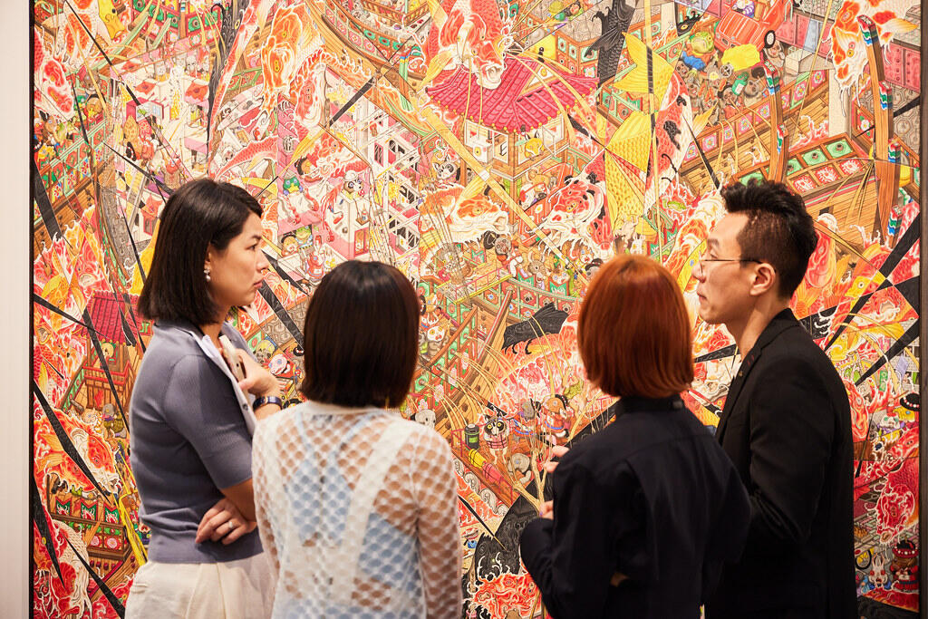 Perrotin at Frieze Seoul 2024. Courtesy: Frieze and Lets Studio. Photo: Lets Studio