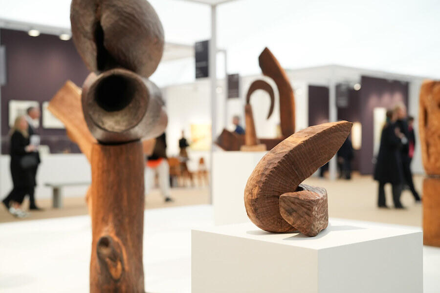 Karma in Studio at Frieze Masters 2024. Courtesy: Hugo Glendinning