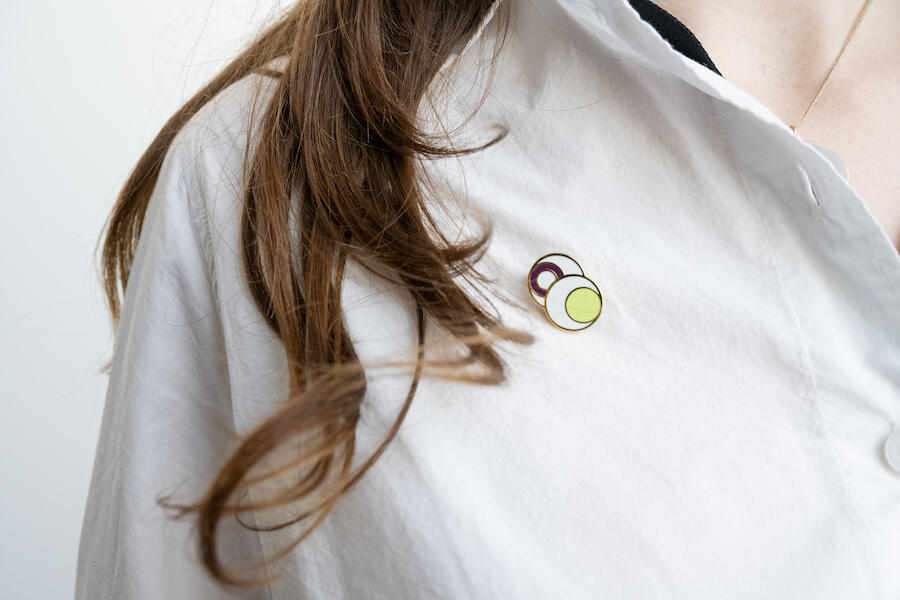 Pilvi Takala’s The Pin, Frieze New York 2025. Photo: Casey Kelbaugh