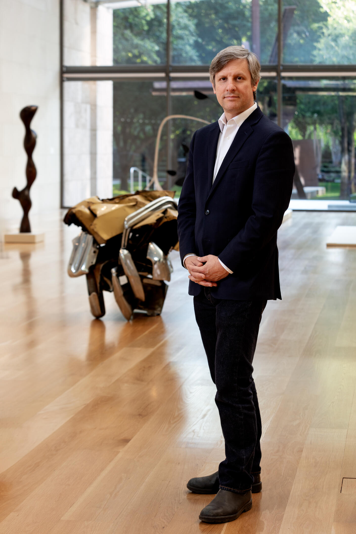 Jed Morse. Photo by Kevin Todora. Courtesy of Nasher Sculpture Center.  